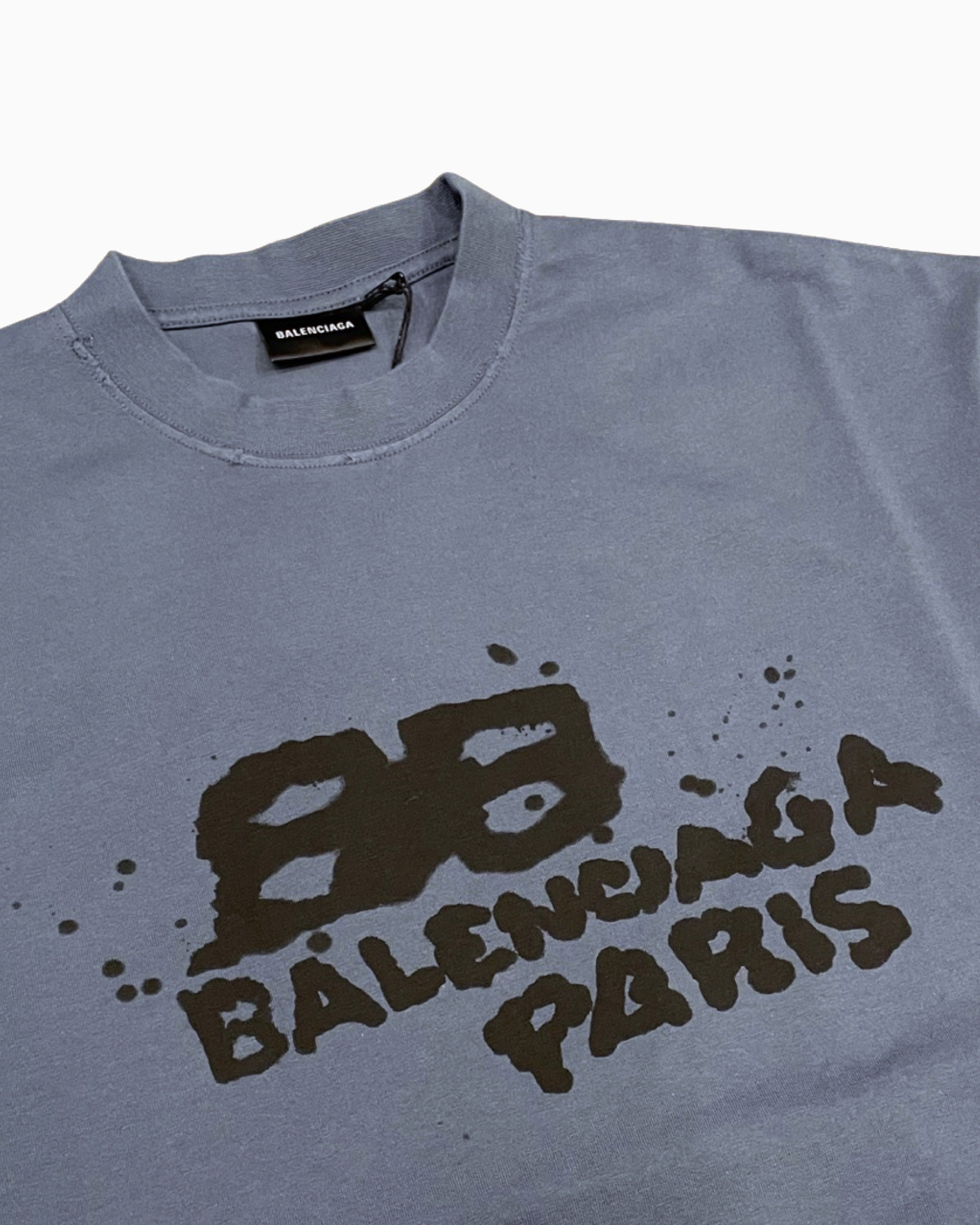 Postnummer synonymordbog En eller anden måde Balenciaga Hand Drawn BB Icon Logo T-shirt – FUTURO