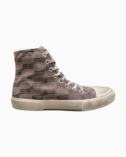 Balenciaga Paris High Top Sneaker BB Monogram