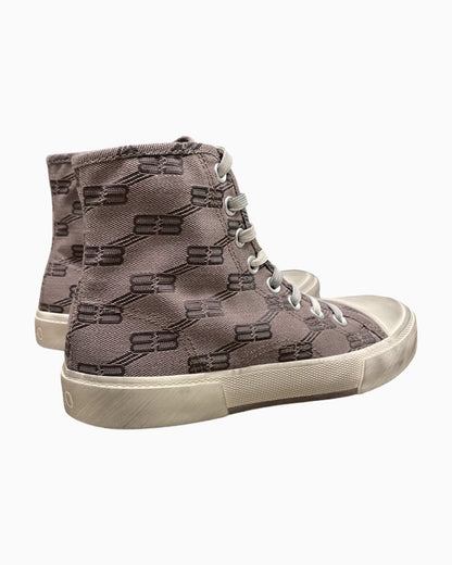 Balenciaga Paris High Top Sneaker BB Monogram