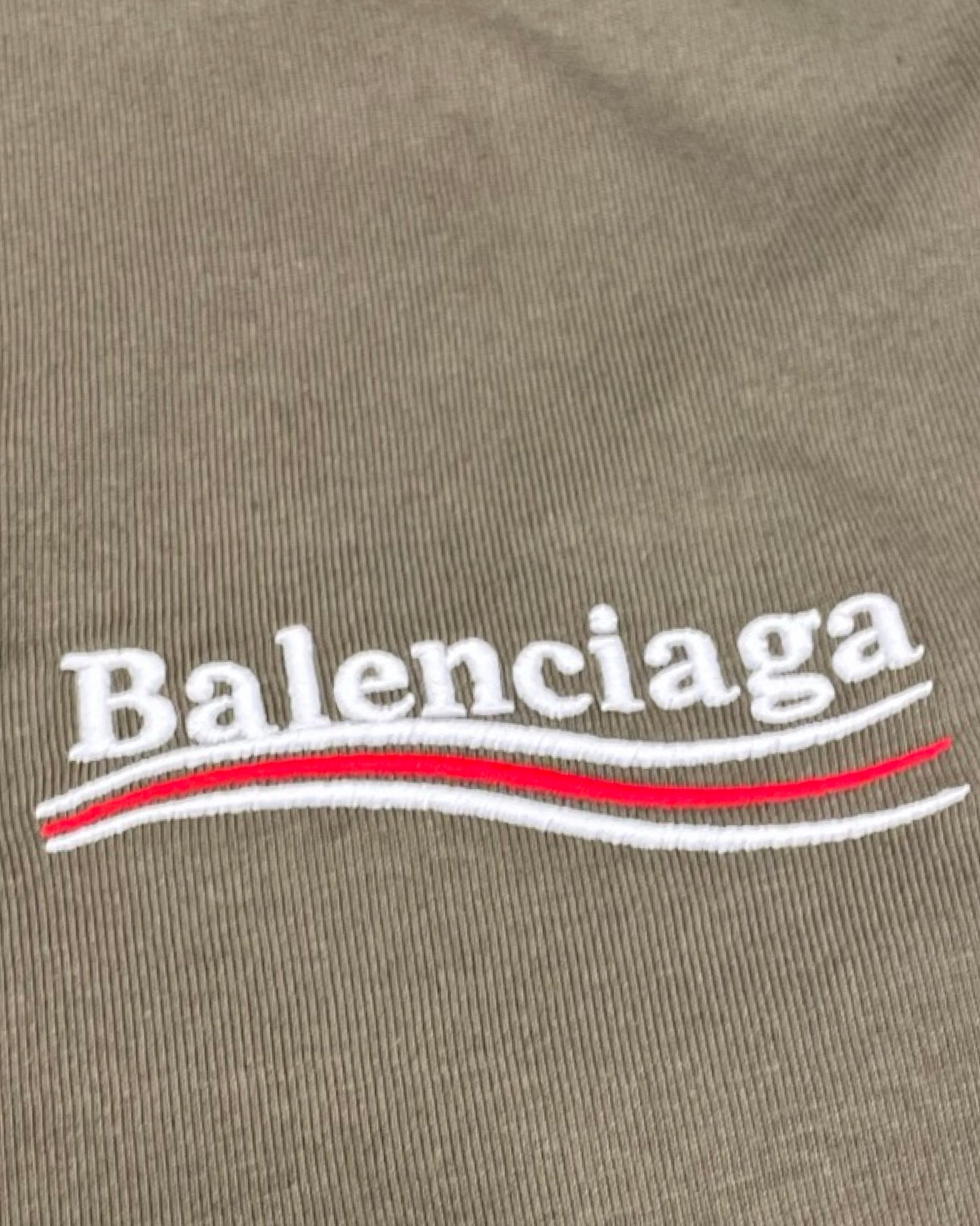 Balenciaga Political Campaign Logo T-shirt