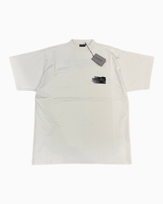 Balenciaga Political Campaign Logo Gaffer T-shirt