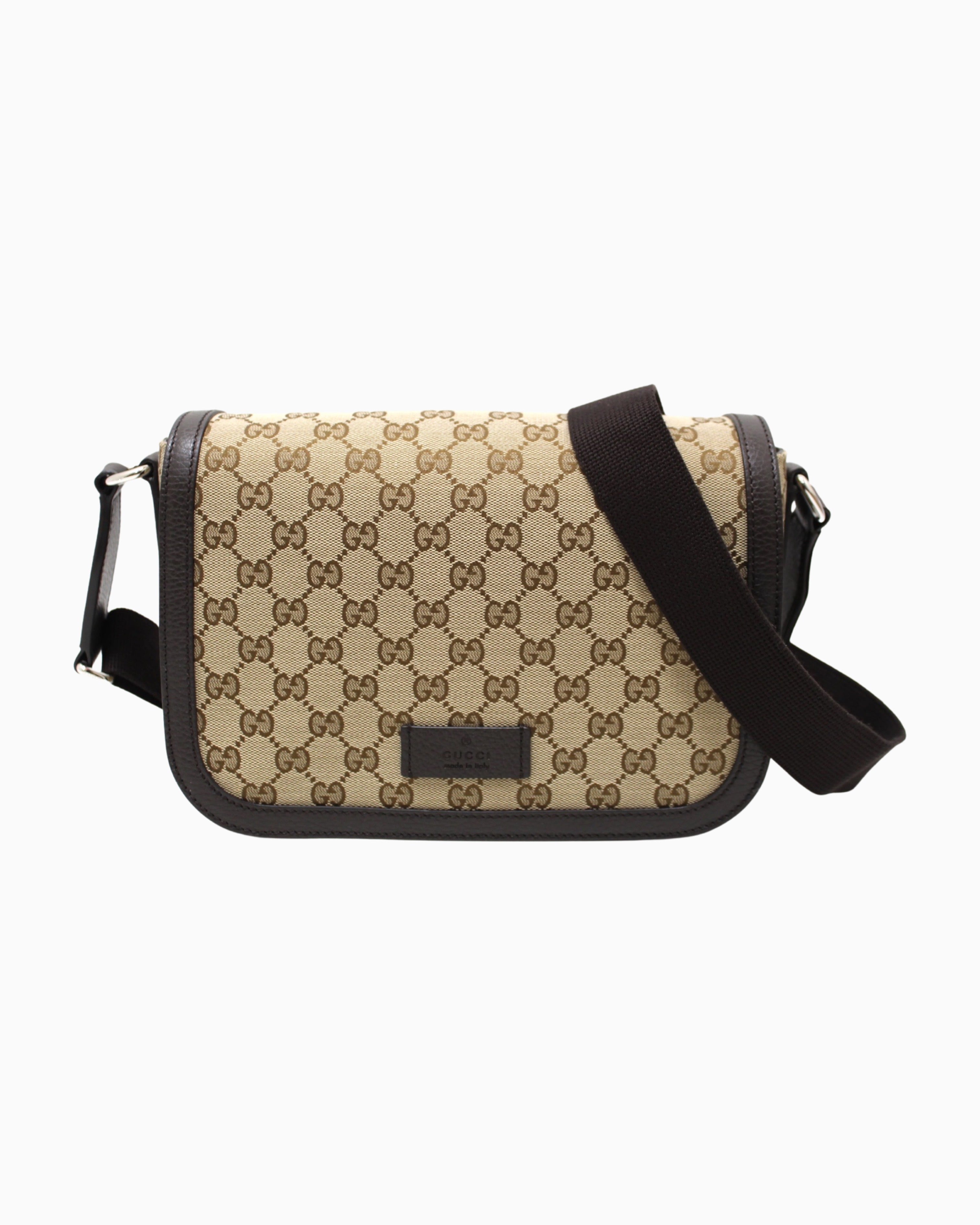 Gucci GG Canvas Medium Messenger Bag – FUTURO