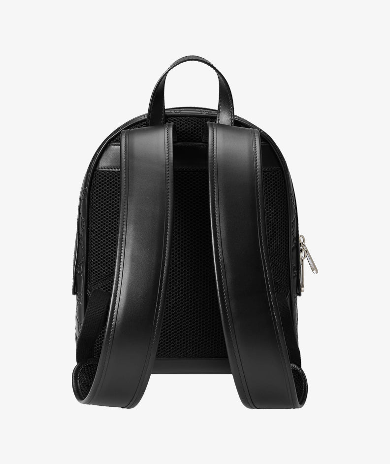 Gucci Green GG Embossed Leather Backpack, myGemma