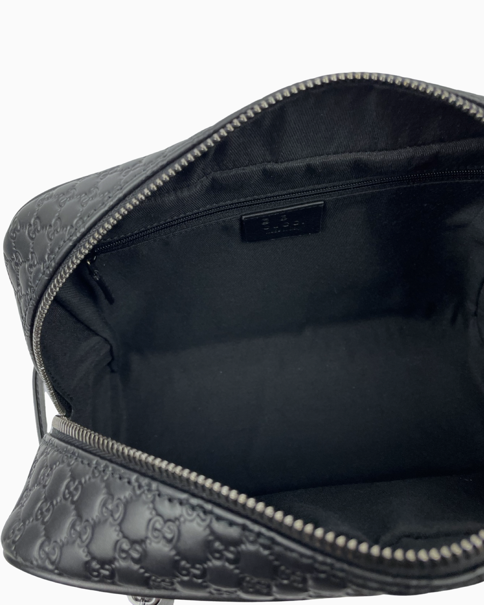 Gucci Monogram Gg Wash Bag in Black for Men