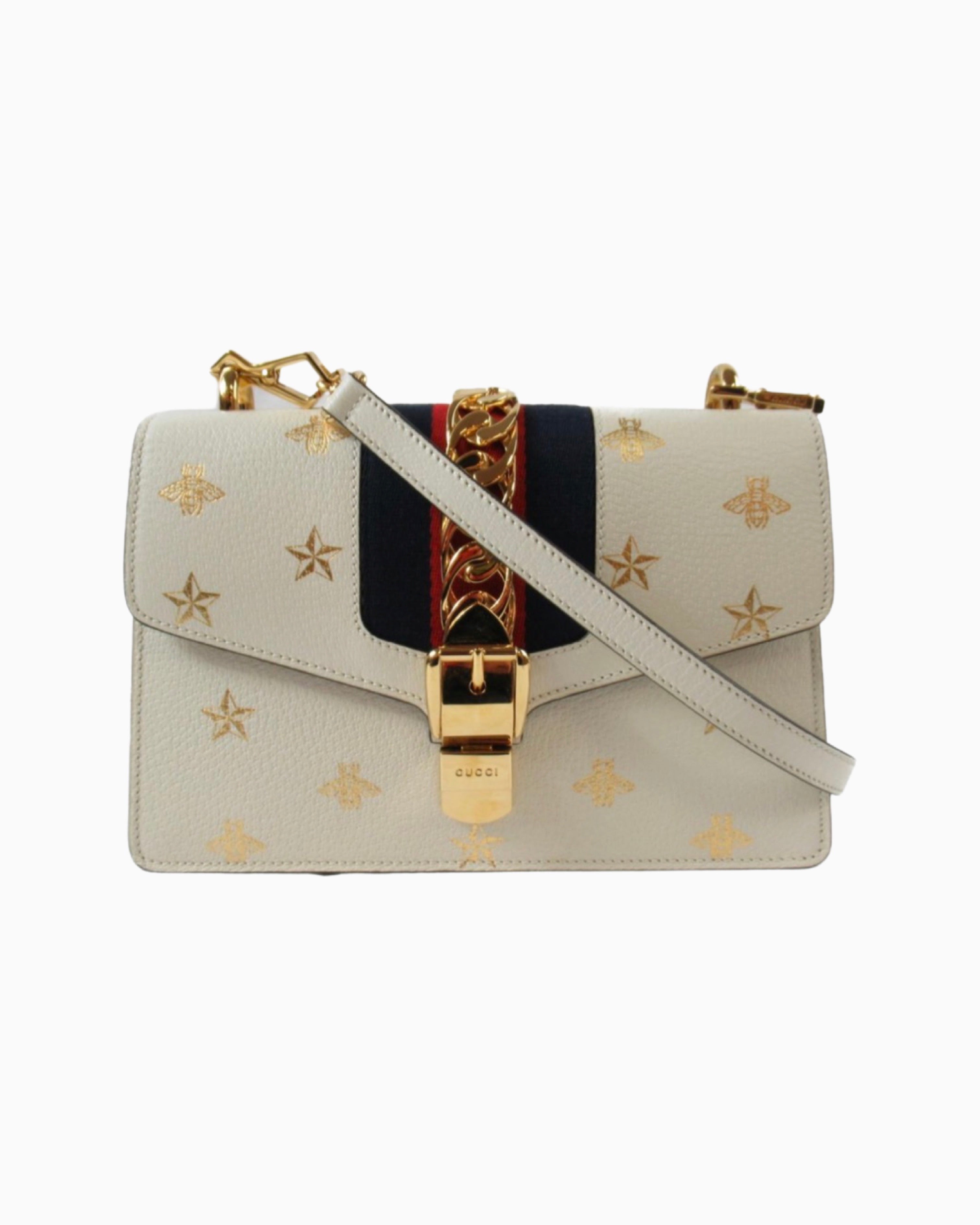 Gucci sylvie cheap leather shoulder bag