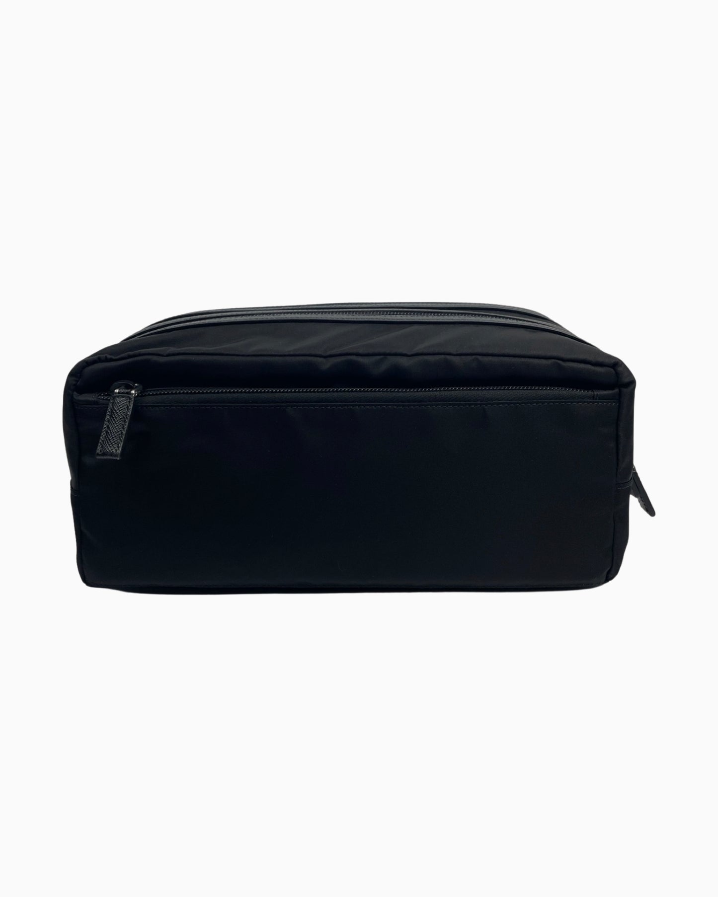 Prada Nylon Double Zip Toiletry Bag