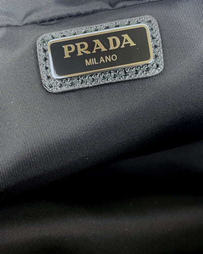 Prada Nylon Double Zip Toiletry Bag