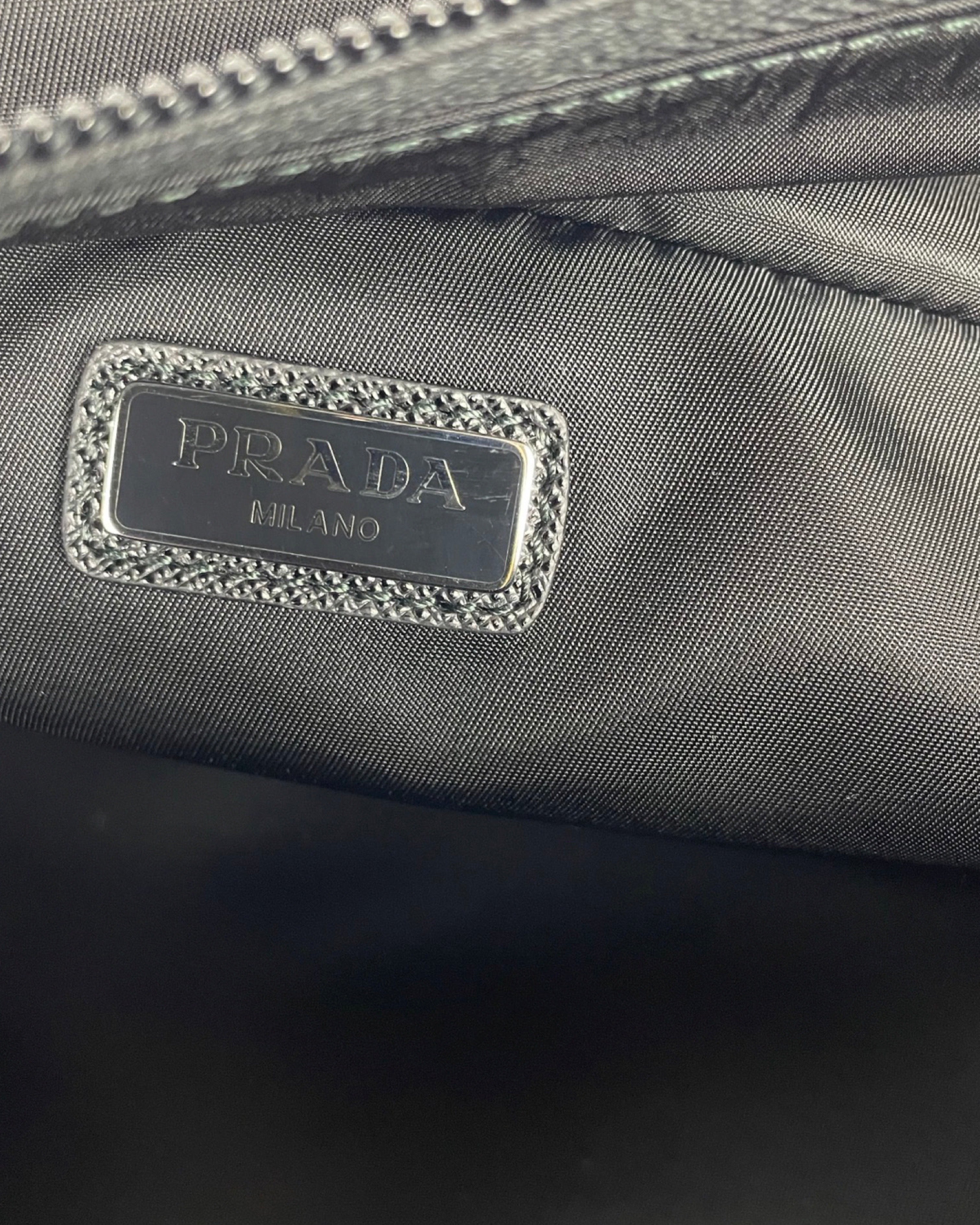 Prada nylon bag serial number hot sale