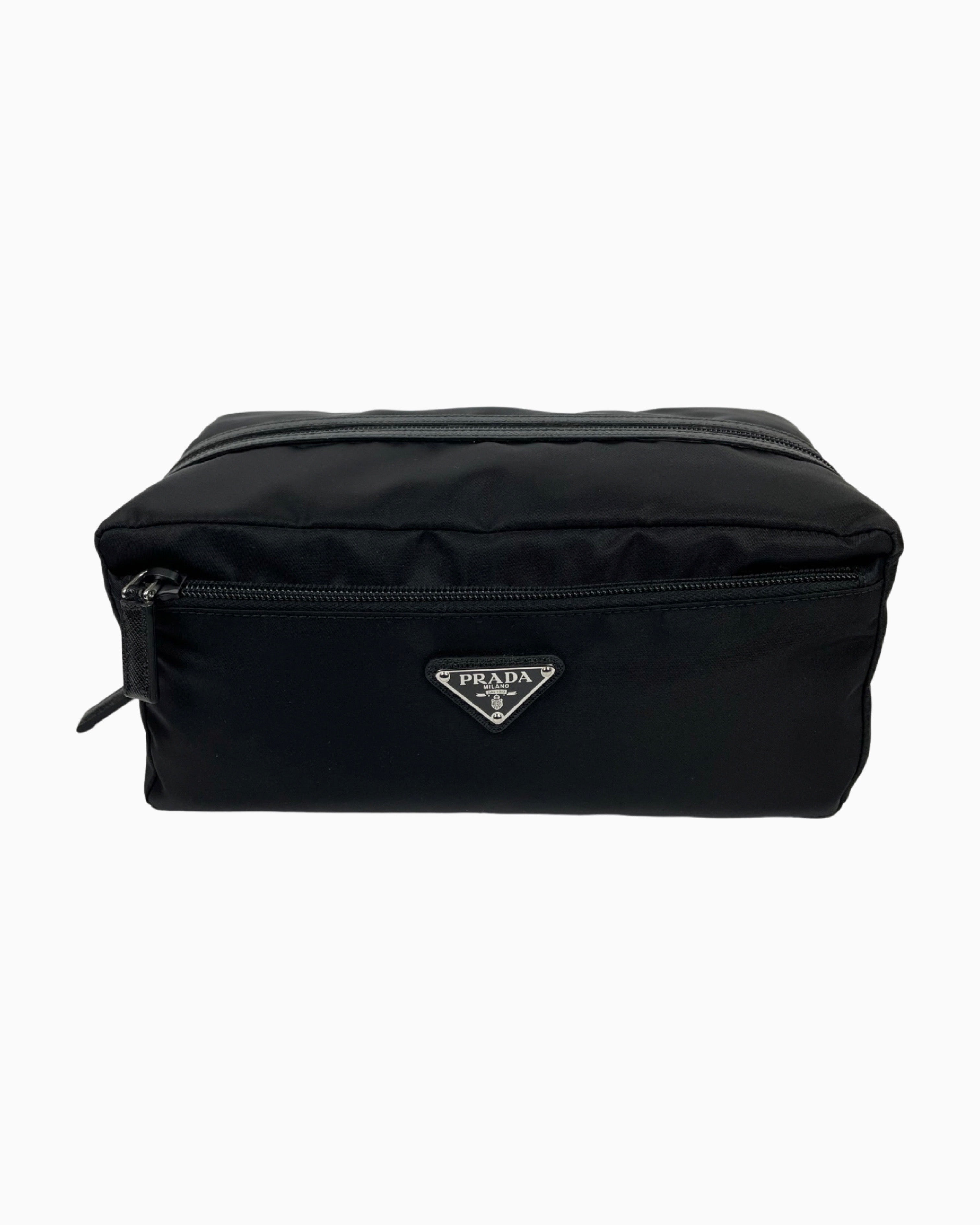 Prada nylon makeup outlet bag