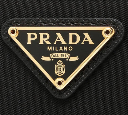 Prada Nylon Large Zip Around Wallet